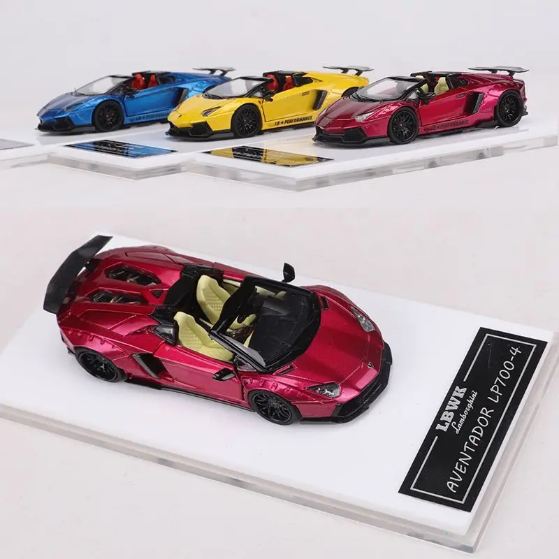 RM 1:64 Lamborghini Aventador LP700-4 Roadster литой сплав, имитационная модель автомобиля, коллекция игрушек для мальчиков и девочек, подарки.
RM 1:64 Lamborghini Aventador LP700-4 Roadster литой сплав, имитационная модель автомобиля, коллекция игрушек для мальчиков и девочек, подарки.