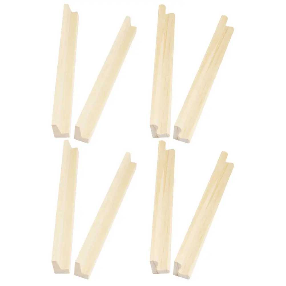8Pcs Wooden Domino Racks Smooth Finished Solid Wood Domino Base for Tiles Storage Hands-Free Play Multi-Function Gaming
8Pcs Wooden Domino Racks Smooth Finished Solid Wood Domino Base for Tiles Storage Hands-Free Play Multi-Function Gaming