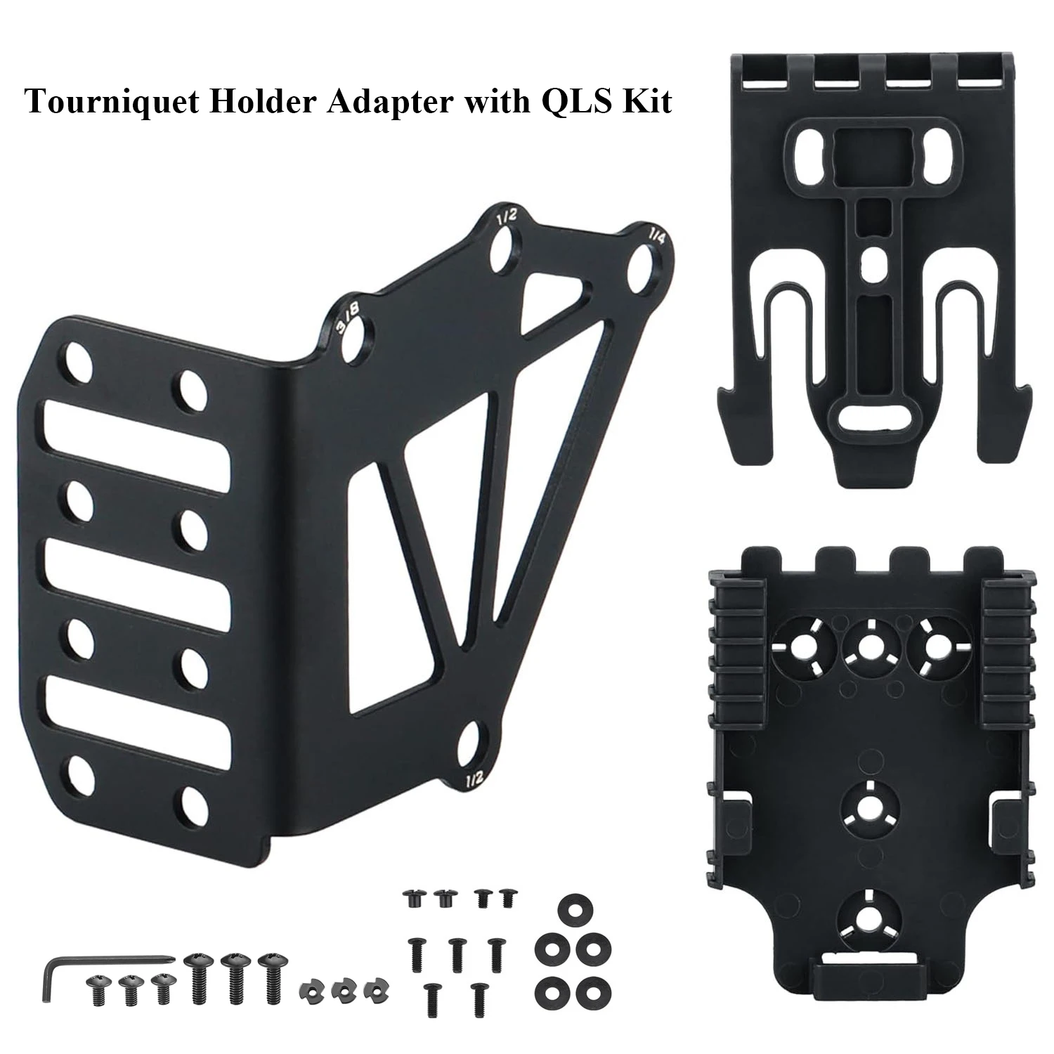 Адаптер держателя жгута с комплектом QLS, адаптер тактической кобуры для ремня безопасности для страйкбола
Адаптер держателя жгута с комплектом QLS, адаптер тактической кобуры для ремня безопасности для страйкбола