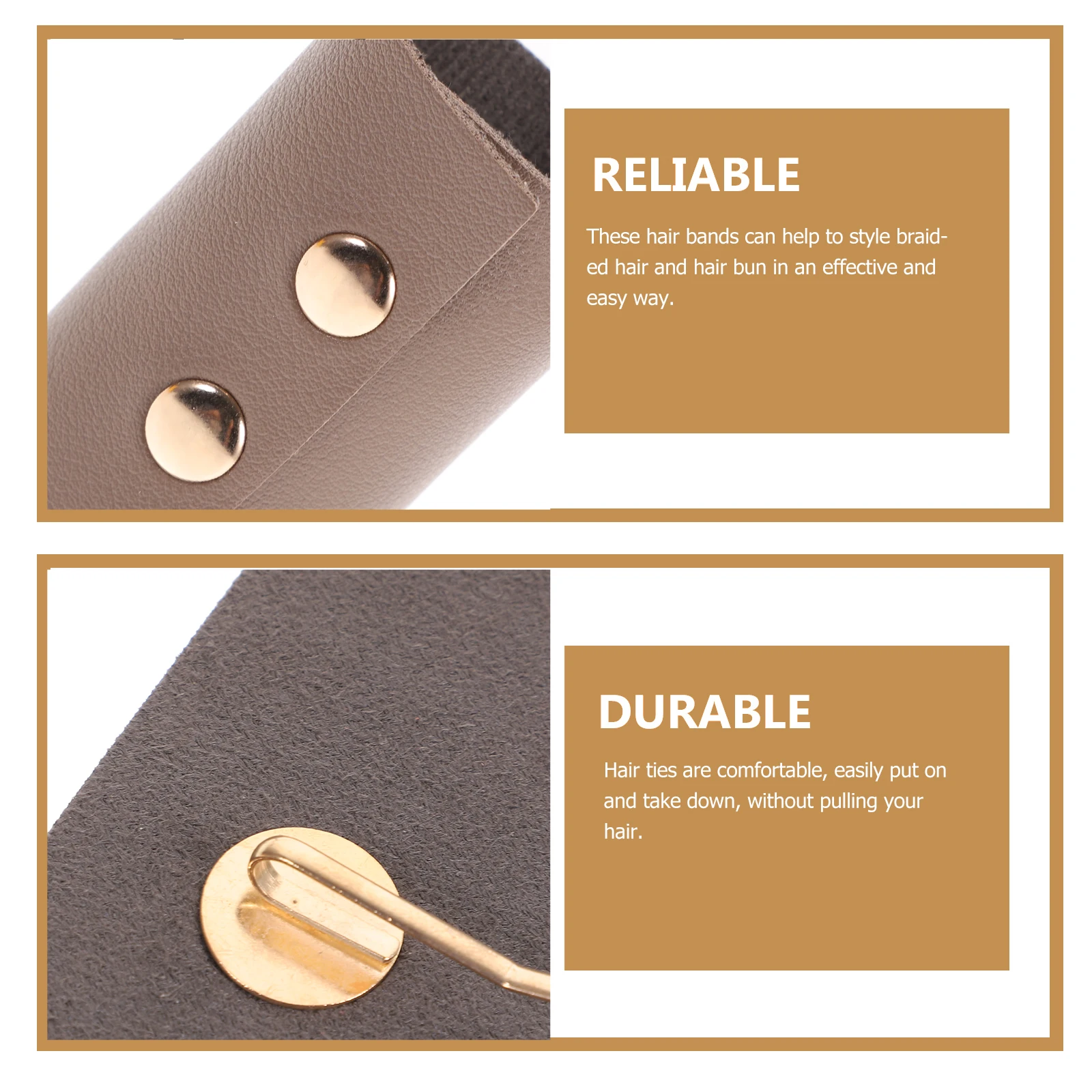 PU Ties Elastic Ponytail Holders Comfortable No Pull Stylish Accessories Hair Tools Hair Bands
PU Ties Elastic Ponytail Holders Comfortable No Pull Stylish Accessories Hair Tools Hair Bands