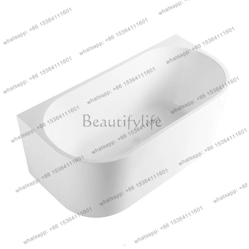 Modern Simple Acrylic Bathtub Home B & B Hotel Free-standing Adult Deep Soaking Bath
Modern Simple Acrylic Bathtub Home B & B Hotel Free-standing Adult Deep Soaking Bath