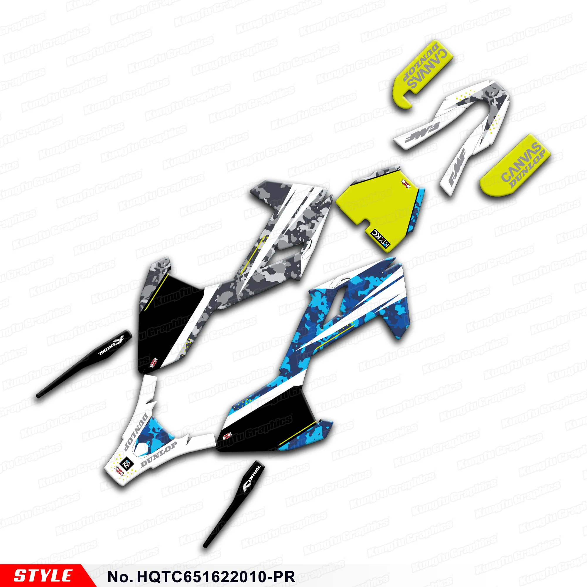 AFTERMARKET Dirt Bike Decals Personalised Stickers Moto Racing Decor for Husqvarna TC65 2016-2023, HQTC651622010-PR
AFTERMARKET Dirt Bike Decals Personalised Stickers Moto Racing Decor for Husqvarna TC65 2016-2023, HQTC651622010-PR
