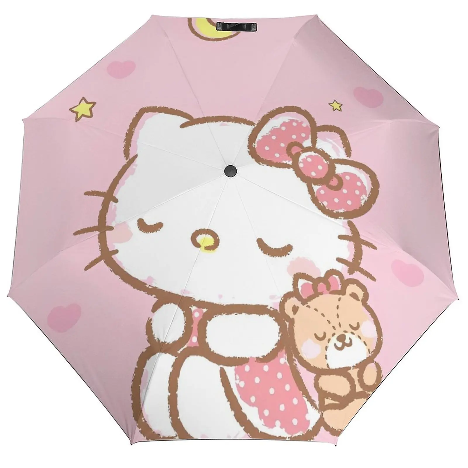 Японский зонт Hello Kitty Kawaii с мультяшным котом, солнцезащитный крем, защита от ультрафиолета, прочный милый автомобильный солнцезащитный дизайн, зонт
Японский зонт Hello Kitty Kawaii с мультяшным котом, солнцезащитный крем, защита от ультрафиолета, прочный милый автомобильный солнцезащитный дизайн, зонт