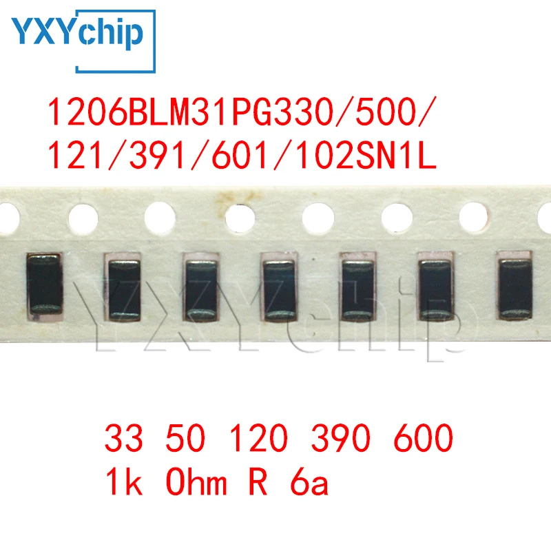 50 шт. 1206 33 50 120 390 600 1 кОм R 6a Сильноточный Smd высокочастотный ферритовый шарик Blm31pg330/500/121/391/601/102sn1l
50 шт. 1206 33 50 120 390 600 1 кОм R 6a Сильноточный Smd высокочастотный ферритовый шарик Blm31pg330/500/121/391/601/102sn1l