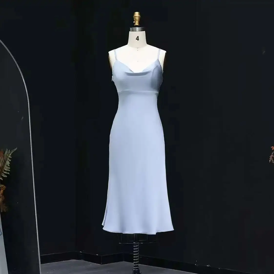 Sharon Said Elegant Light Blue Satin Spaghetti Strap Prom Dress Evening Party Gowns SH280 Customized
Sharon Said Elegant Light Blue Satin Spaghetti Strap Prom Dress Evening Party Gowns SH280 Customized