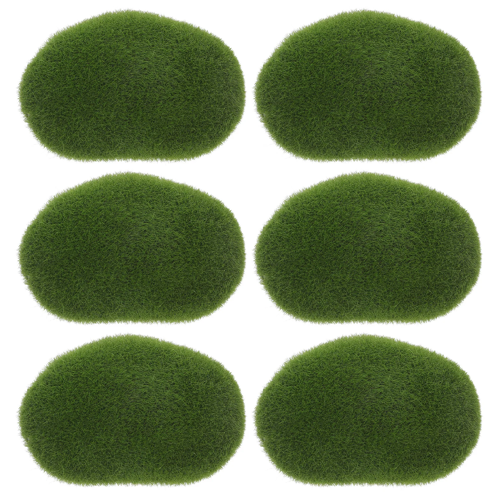 6 Pcs Terrarium Decor Artificial Moss Stone Plants Decorative Green Pvc Rock for Diy
6 Pcs Terrarium Decor Artificial Moss Stone Plants Decorative Green Pvc Rock for Diy