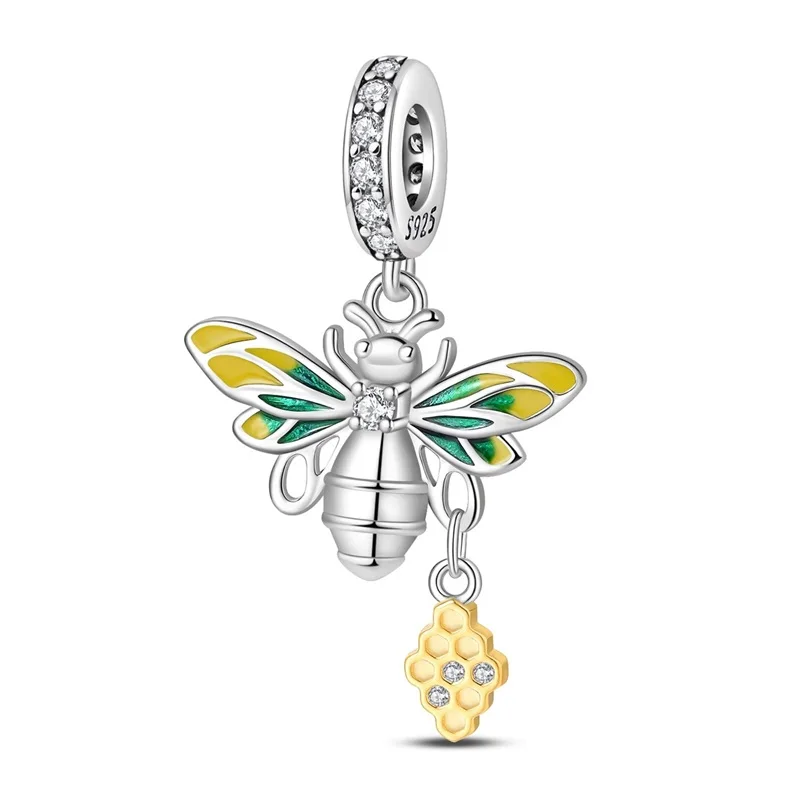2026 New 925 Sterling Silver Bee Charms Pendant Fit 3mm Original Bracelet DIY Women Exquisite Birthday Party Jewelry Gifts
2026 New 925 Sterling Silver Bee Charms Pendant Fit 3mm Original Bracelet DIY Women Exquisite Birthday Party Jewelry Gifts