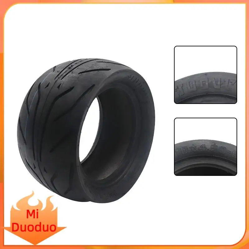 10x4.50-6 Electric Scooter Tire Tubeless Vacuum Tyre 10 Inch Fat Tyre Front Rear Wheel Replacement Parts Wear-resistant Antislip
10x4.50-6 Electric Scooter Tire Tubeless Vacuum Tyre 10 Inch Fat Tyre Front Rear Wheel Replacement Parts Wear-resistant Antislip
