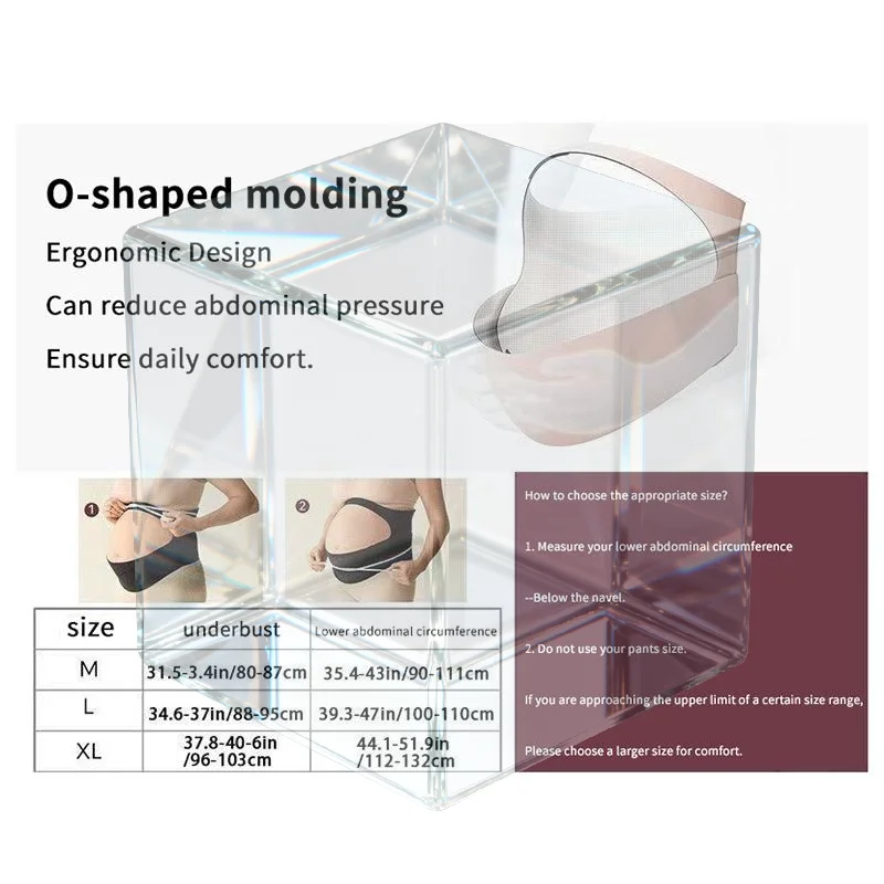 Supportive Pregnancy Belt for Back Pain Relief Adjustable Maternity Waist Care
Supportive Pregnancy Belt for Back Pain Relief Adjustable Maternity Waist Care