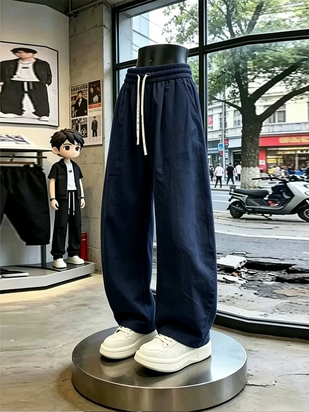 Lightweight Quick-Dry Ice Silk Loose Straight Leg Men's Summer Casual Pants Cotton Linen Blade Shape Comfortable Breathable
Lightweight Quick-Dry Ice Silk Loose Straight Leg Men's Summer Casual Pants Cotton Linen Blade Shape Comfortable Breathable