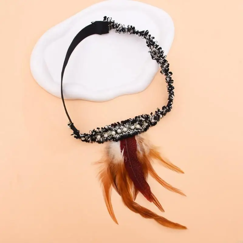 270D повязка на голову в стиле 1920-х годов, головной убор для женщин, повязка на голову с перьями, аксессуар для волос для в
270D повязка на голову в стиле 1920-х годов, головной убор для женщин, повязка на голову с перьями, аксессуар для волос для в