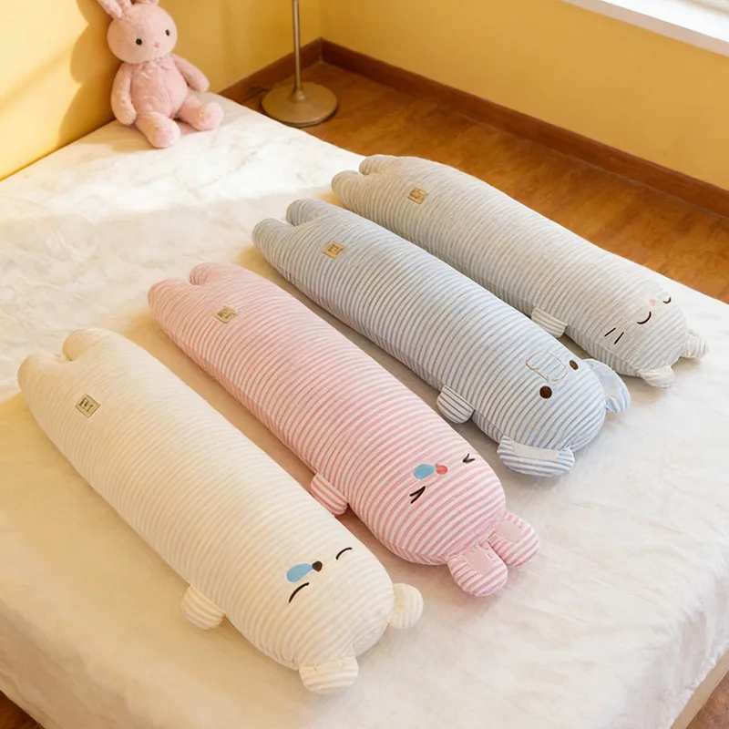 Striped Long Animal Body Pillow, Cartoon Bear Elephant Cat Plush Hugging Cushion, Soft Stuffed Sleeping Bolster Sofa Bed Decor
Striped Long Animal Body Pillow, Cartoon Bear Elephant Cat Plush Hugging Cushion, Soft Stuffed Sleeping Bolster Sofa Bed Decor