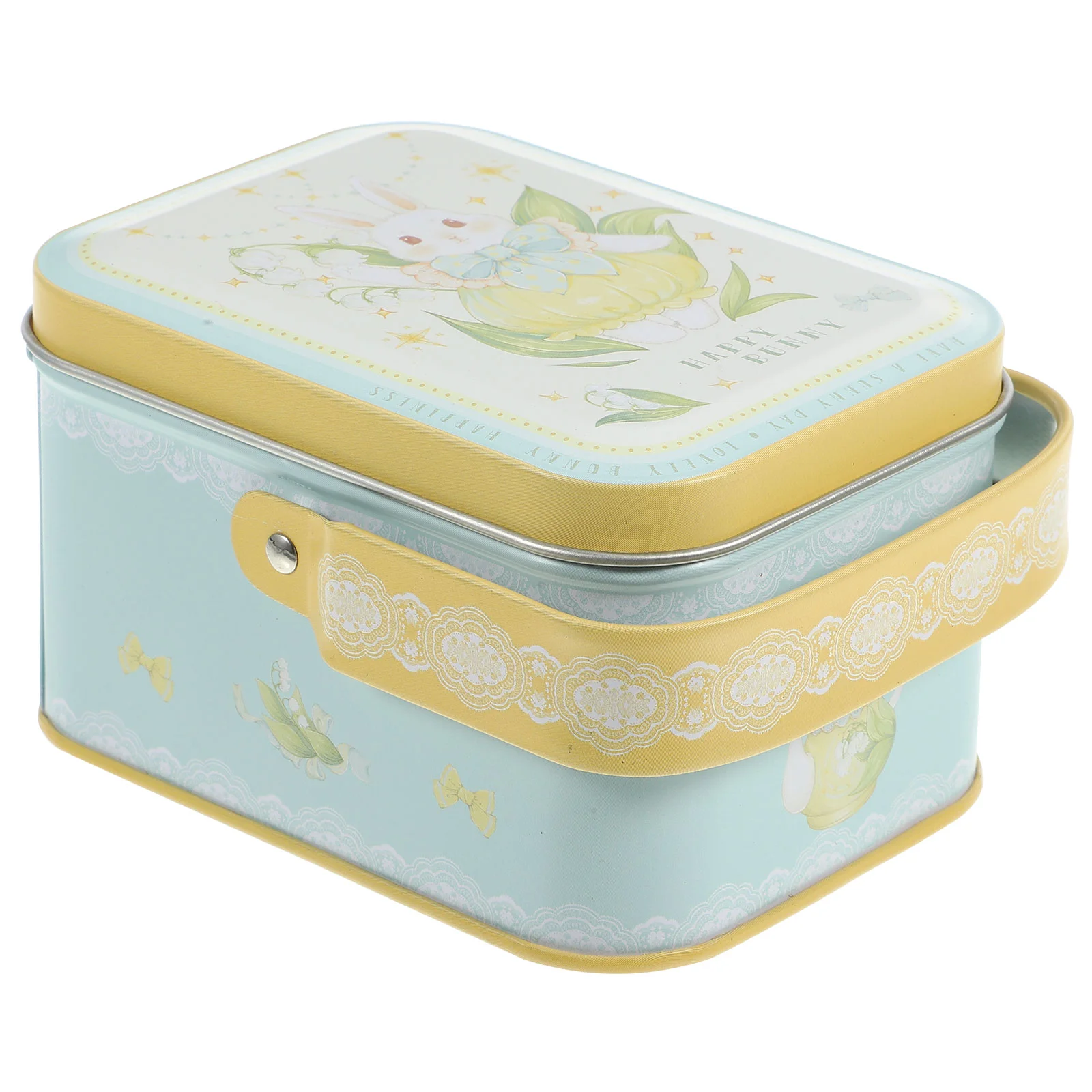 Easter Tea Tin Portable Box Candy Jar Festival Biscuit Containers Travel Storage Boxes
Easter Tea Tin Portable Box Candy Jar Festival Biscuit Containers Travel Storage Boxes