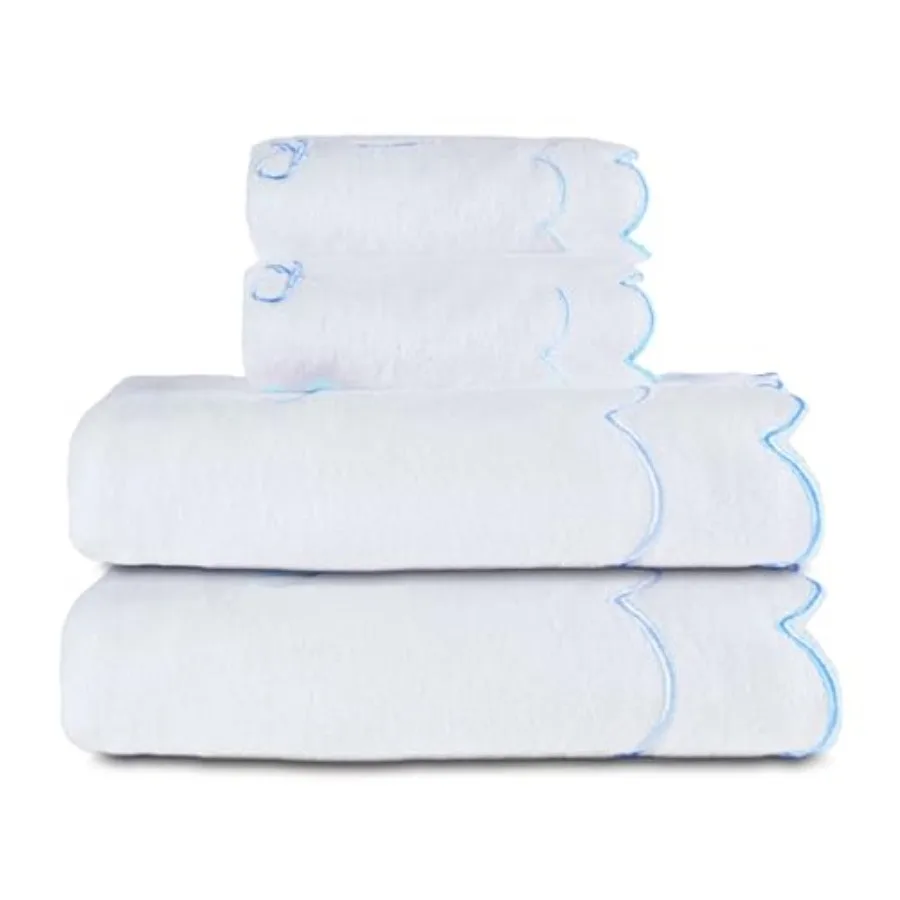 100% Cotton 600 GSM Fingertip Towels Cute Soft Absorbent Embroidered Scalloped Hand Towels Decorative for Bathroom Home Hotels,
100% Cotton 600 GSM Fingertip Towels Cute Soft Absorbent Embroidered Scalloped Hand Towels Decorative for Bathroom Home Hotels,