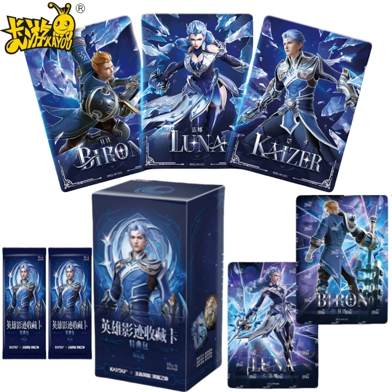 KAYOU Genuine Honor of Kings Card Chapter of Glory Hero Shadows Collection Card Game Peripheral Collection Card Children's Gifts
KAYOU Genuine Honor of Kings Card Chapter of Glory Hero Shadows Collection Card Game Peripheral Collection Card Children's Gifts