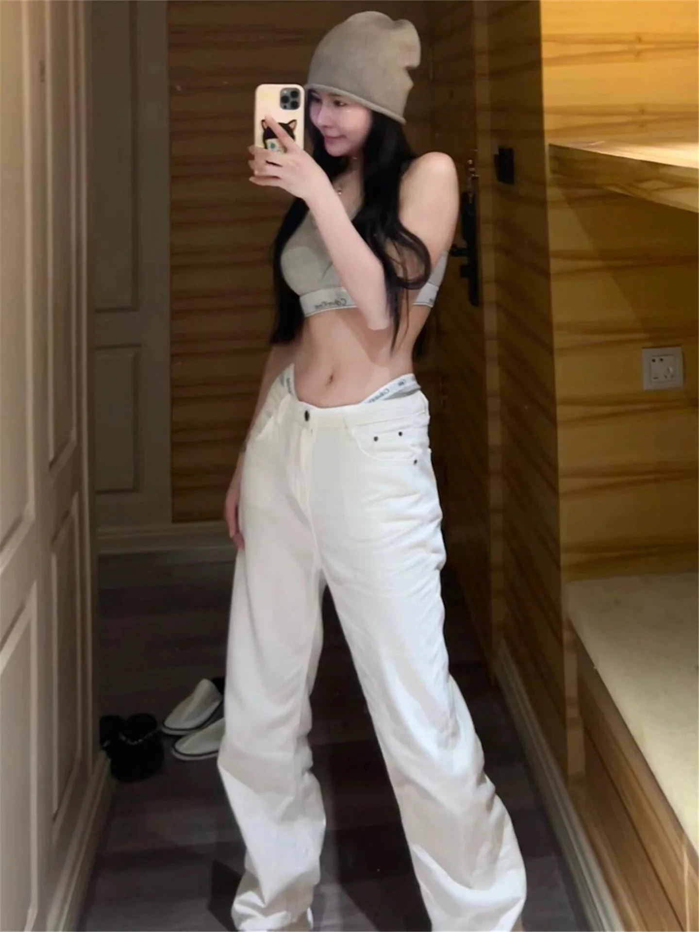 Extended Length Slim Fit Wide Leg Jeans Women's Loose Slimming Casual Straight Low Waist Floor Length Pants High Waist
Extended Length Slim Fit Wide Leg Jeans Women's Loose Slimming Casual Straight Low Waist Floor Length Pants High Waist