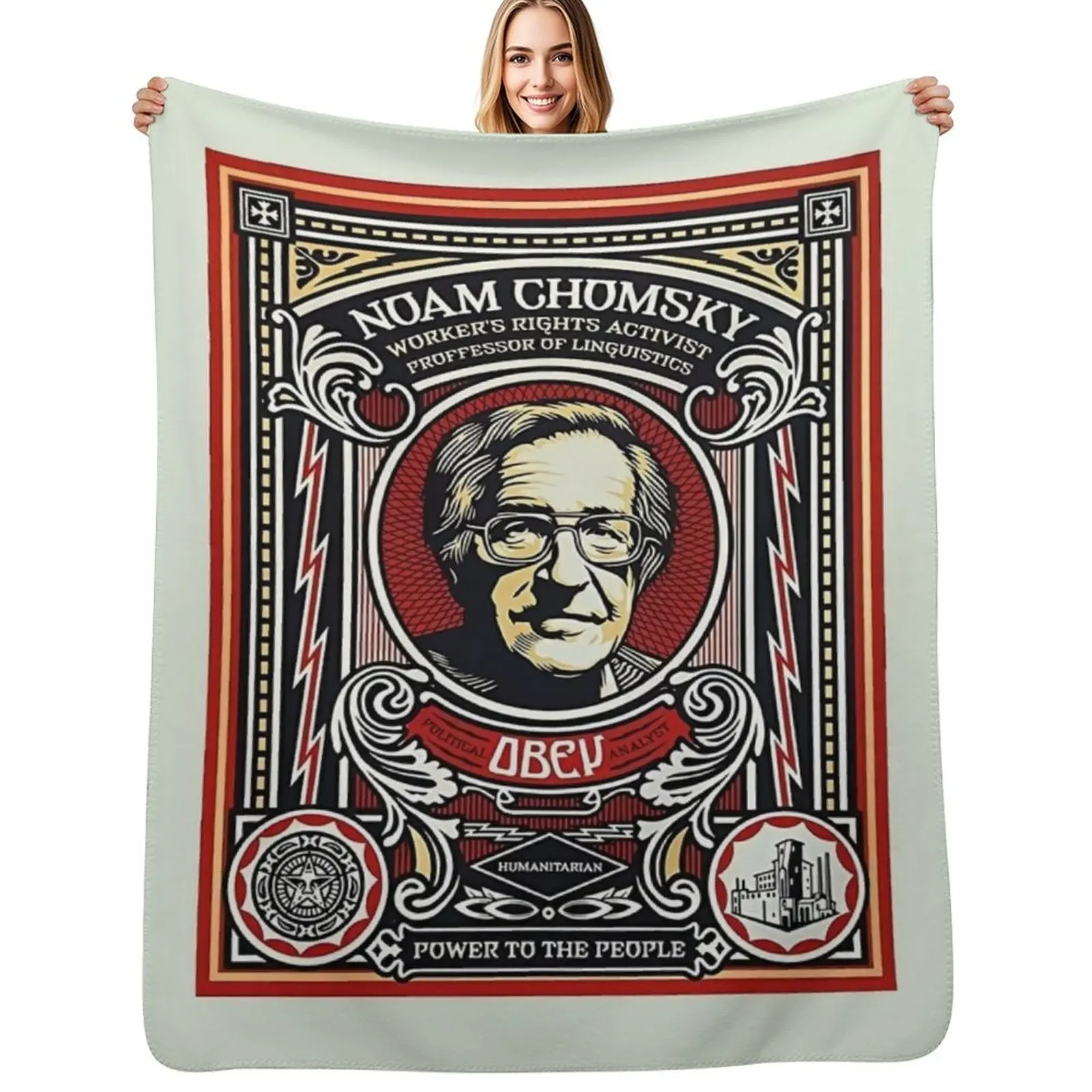 Noam Chomsky Throw Blanket Plaid for babies Large Heavy Blankets
Noam Chomsky Throw Blanket Plaid for babies Large Heavy Blankets