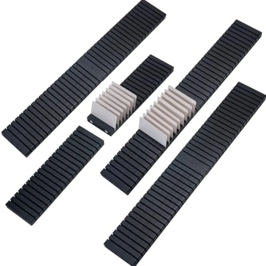 8Pcs 12" Wood Name Badge Holder Organizer Black Counter Card Holder Stand for Name Tag ID Badge Plastic Card Holders Detachable
8Pcs 12" Wood Name Badge Holder Organizer Black Counter Card Holder Stand for Name Tag ID Badge Plastic Card Holders Detachable