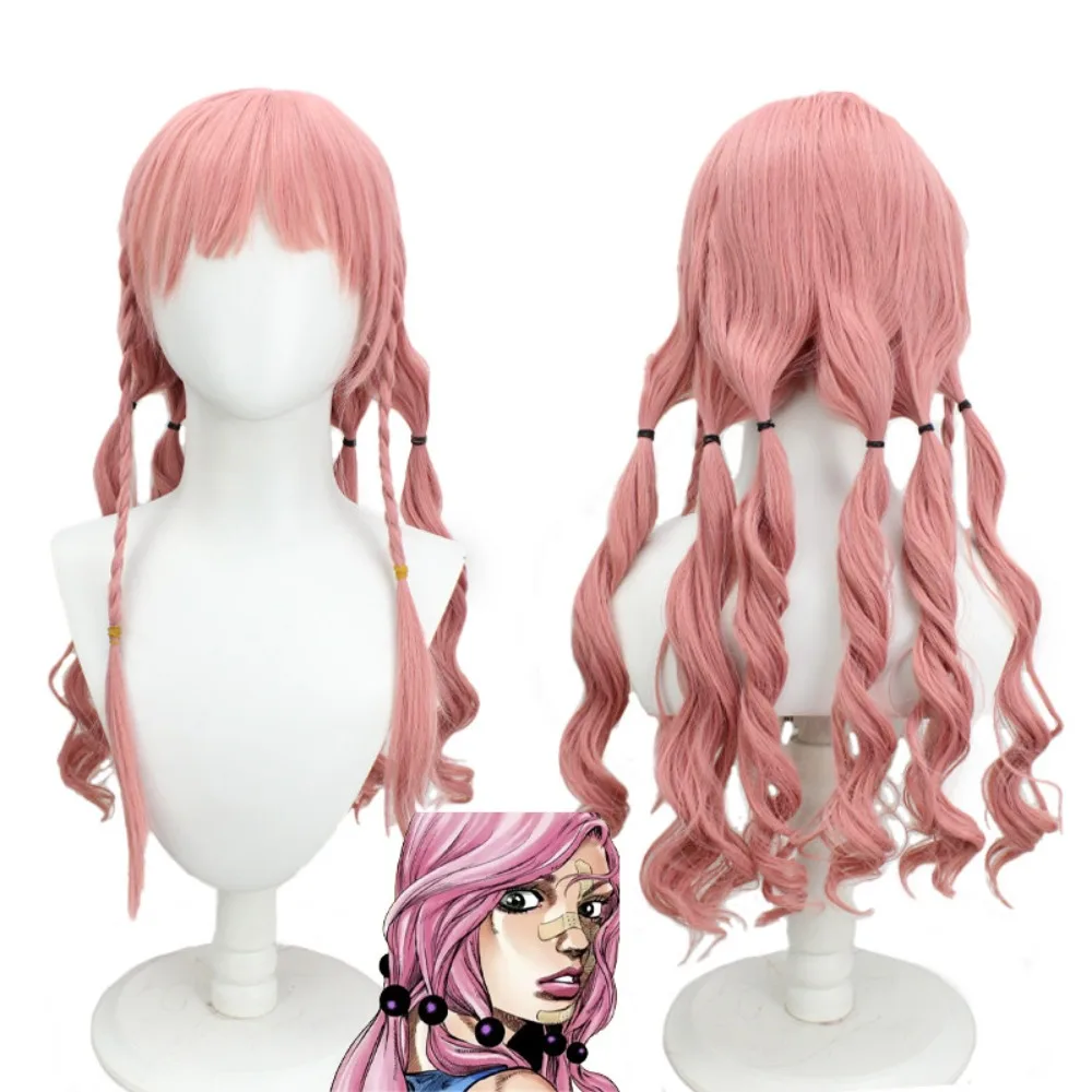 Hirose Yasuho JoJolion Cosplay Wig Pink Hair for JOJO Bizarre Adventure Anime
Hirose Yasuho JoJolion Cosplay Wig Pink Hair for JOJO Bizarre Adventure Anime