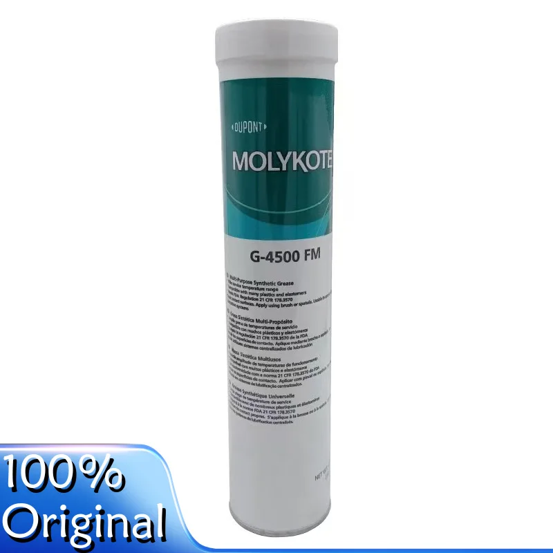 Original Product MOLYKOTE G-4500 FM G4500FM High Performance Food Grade Grease with Excellent Lubrication and Wear Resistance 
Original Product MOLYKOTE G-4500 FM G4500FM High Performance Food Grade Grease with Excellent Lubrication and Wear Resistance