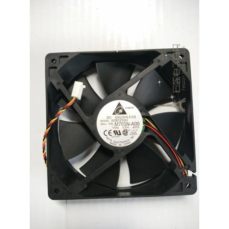Y+for DELTA AFB1212H 120*120*25mm 12V 0.35A 3pin Case Cooling Fan
Y+for DELTA AFB1212H 120*120*25mm 12V 0.35A 3pin Case Cooling Fan