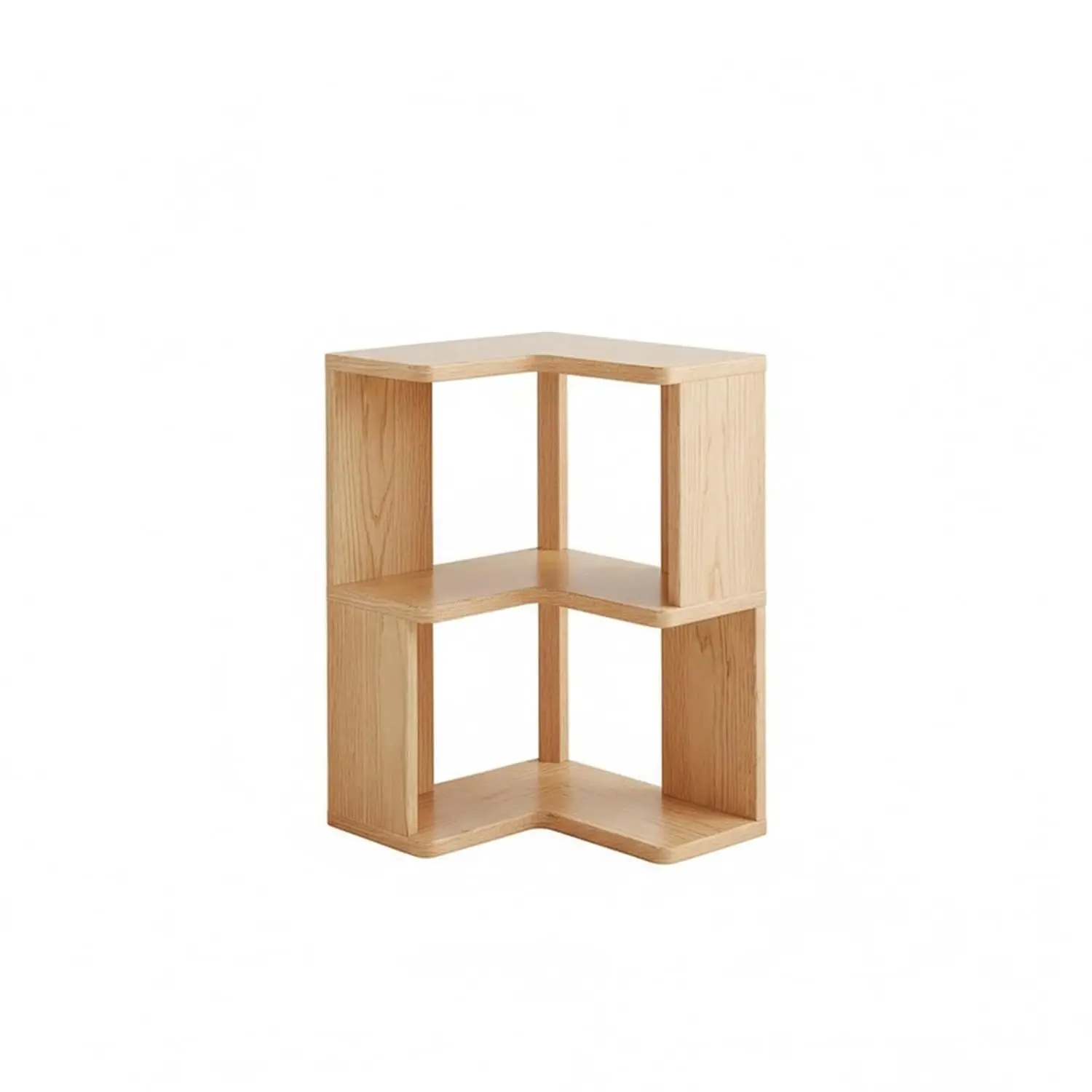 2-Tier Solid Wood Corner Bookcase Space-Saving Storage Shelf Living Room Bedroom Office Toys Books, Customized
2-Tier Solid Wood Corner Bookcase Space-Saving Storage Shelf Living Room Bedroom Office Toys Books, Customized