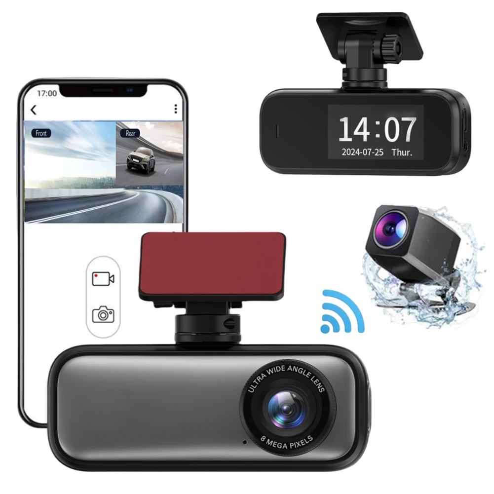 1PC 1080P Ultra-High Definition 4K Camera Front Rear Dashcam Dual Recording GPS Vehicle Trajectory Recorder DVR Parking Monitor
1PC 1080P Ultra-High Definition 4K Camera Front Rear Dashcam Dual Recording GPS Vehicle Trajectory Recorder DVR Parking Monitor