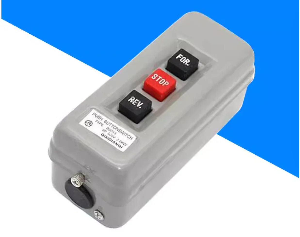 Buckle switch Power buckle reverse stop interlock button switch 3P 380V 2.2KW NO.C3031
Buckle switch Power buckle reverse stop interlock button switch 3P 380V 2.2KW NO.C3031