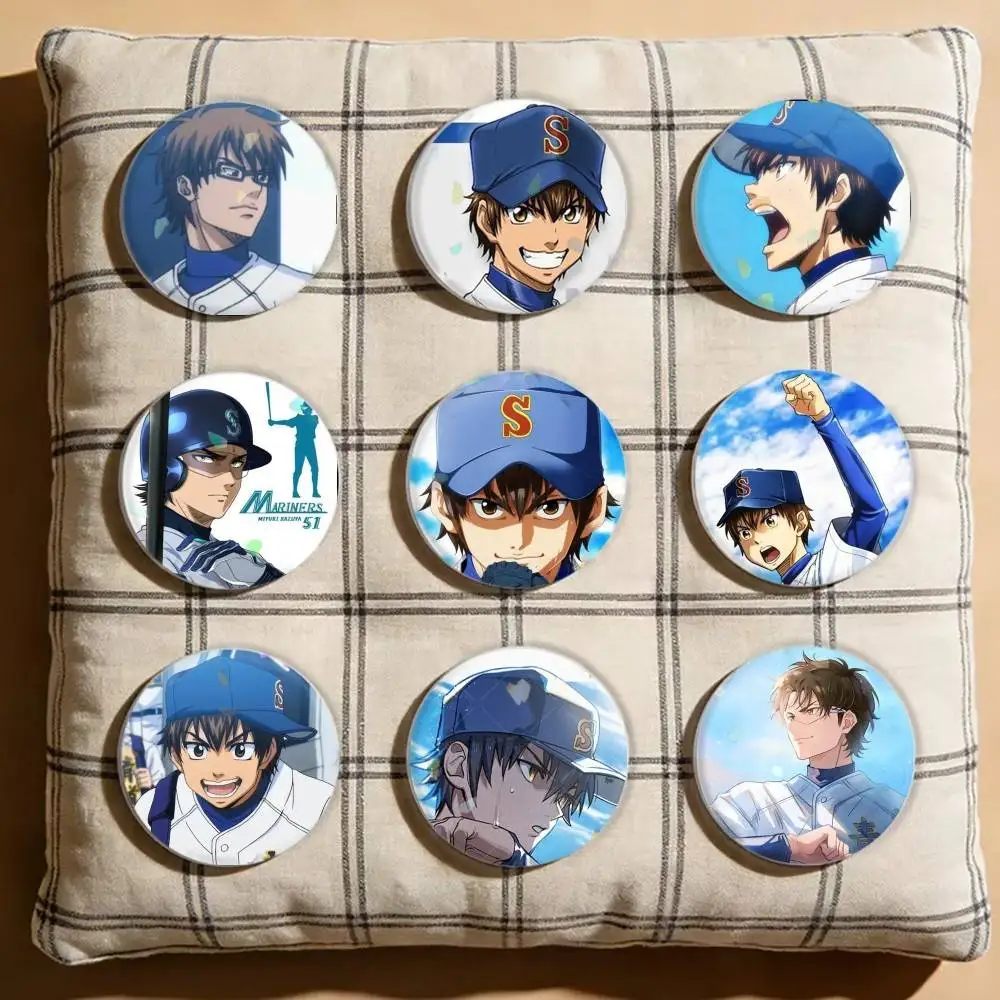 Diamond no Ace Baseball Eijun Laser Badge Creative Pins Brooch for Bag Clothes Hat Decor Gifts Fans Collect
Diamond no Ace Baseball Eijun Laser Badge Creative Pins Brooch for Bag Clothes Hat Decor Gifts Fans Collect
