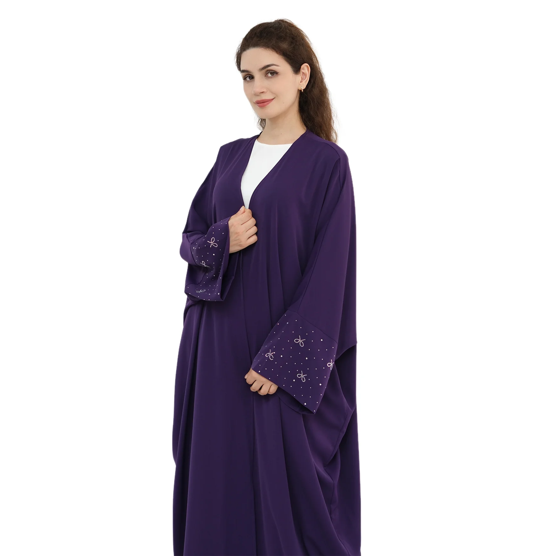 Dubai Kaftan Modest Dress Abayas Muslim Open Kimono Abaya Women Islam Caftan Marocain Robe Arabic Femme Musulmane Clothing Gown
Dubai Kaftan Modest Dress Abayas Muslim Open Kimono Abaya Women Islam Caftan Marocain Robe Arabic Femme Musulmane Clothing Gown