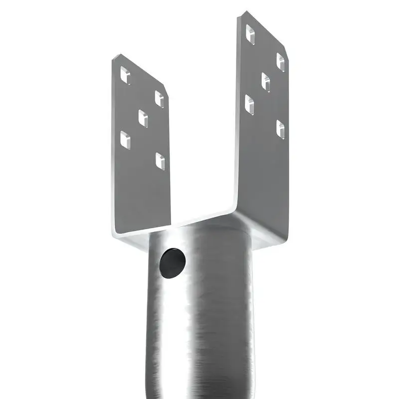U-shaped post anchors, 4-pack, 100 x 70 x 700 mm, DIY screw-in post anchors including 6 tie rods and a reinforcing bar. Ideal for mailbox posts and fence posts.
U-shaped post anchors, 4-pack, 100 x 70 x 700 mm, DIY screw-in post anchors including 6 tie rods and a reinforcing bar. Ideal for mailbox posts and fence posts.