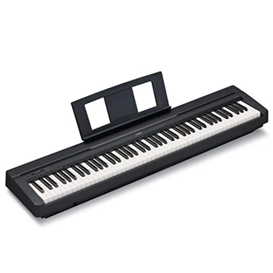 P71 88-Key Weighted Action Digital Piano for home practice, plastic body, black finish, realistic hammer-action keys and includ
P71 88-Key Weighted Action Digital Piano for home practice, plastic body, black finish, realistic hammer-action keys and includ