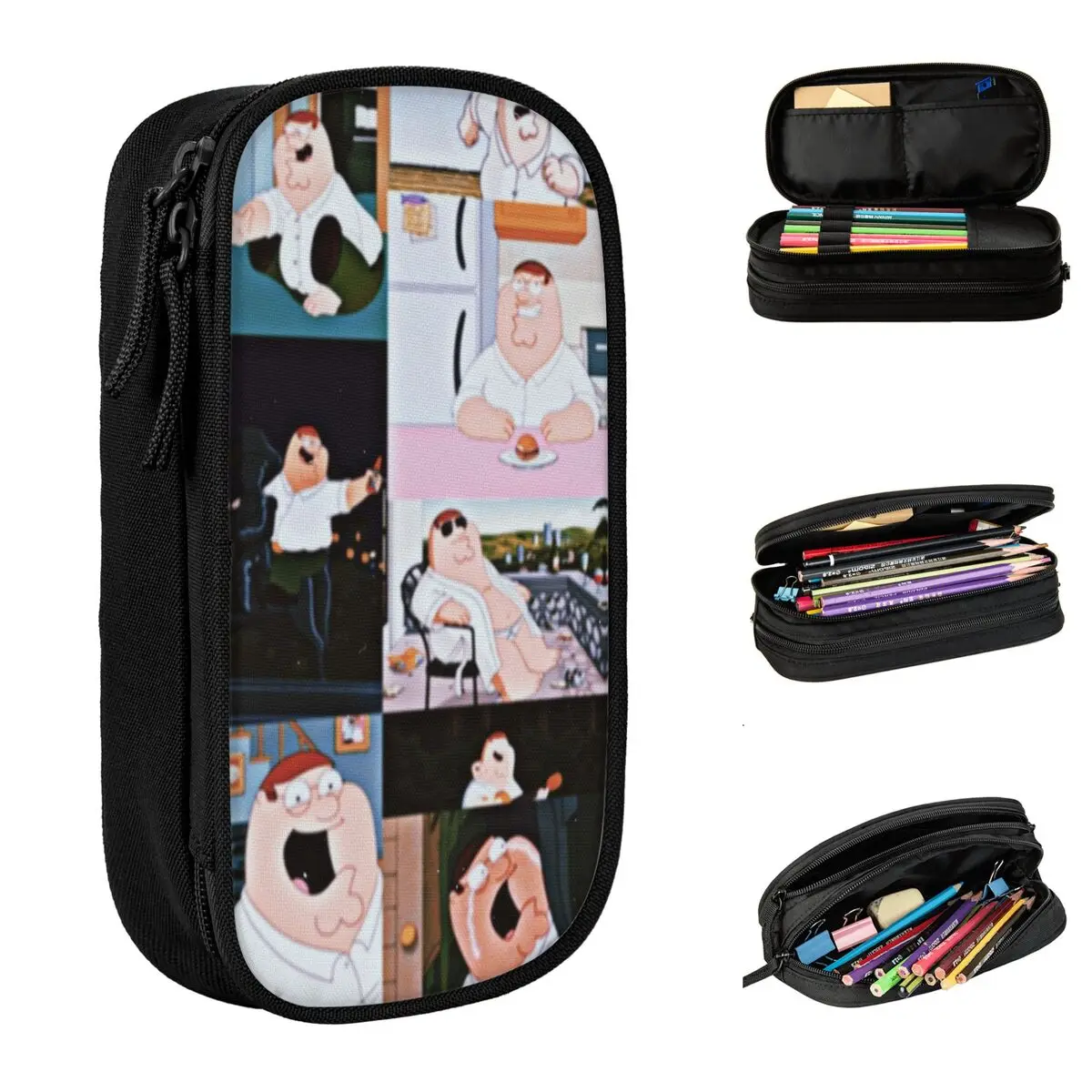 Коробка для ручек Peters Griffins, двухслойная, большой емкости, офисные аксессуары, чехол для ручек, подарок
Коробка для ручек Peters Griffins, двухслойная, большой емкости, офисные аксессуары, чехол для ручек, подарок