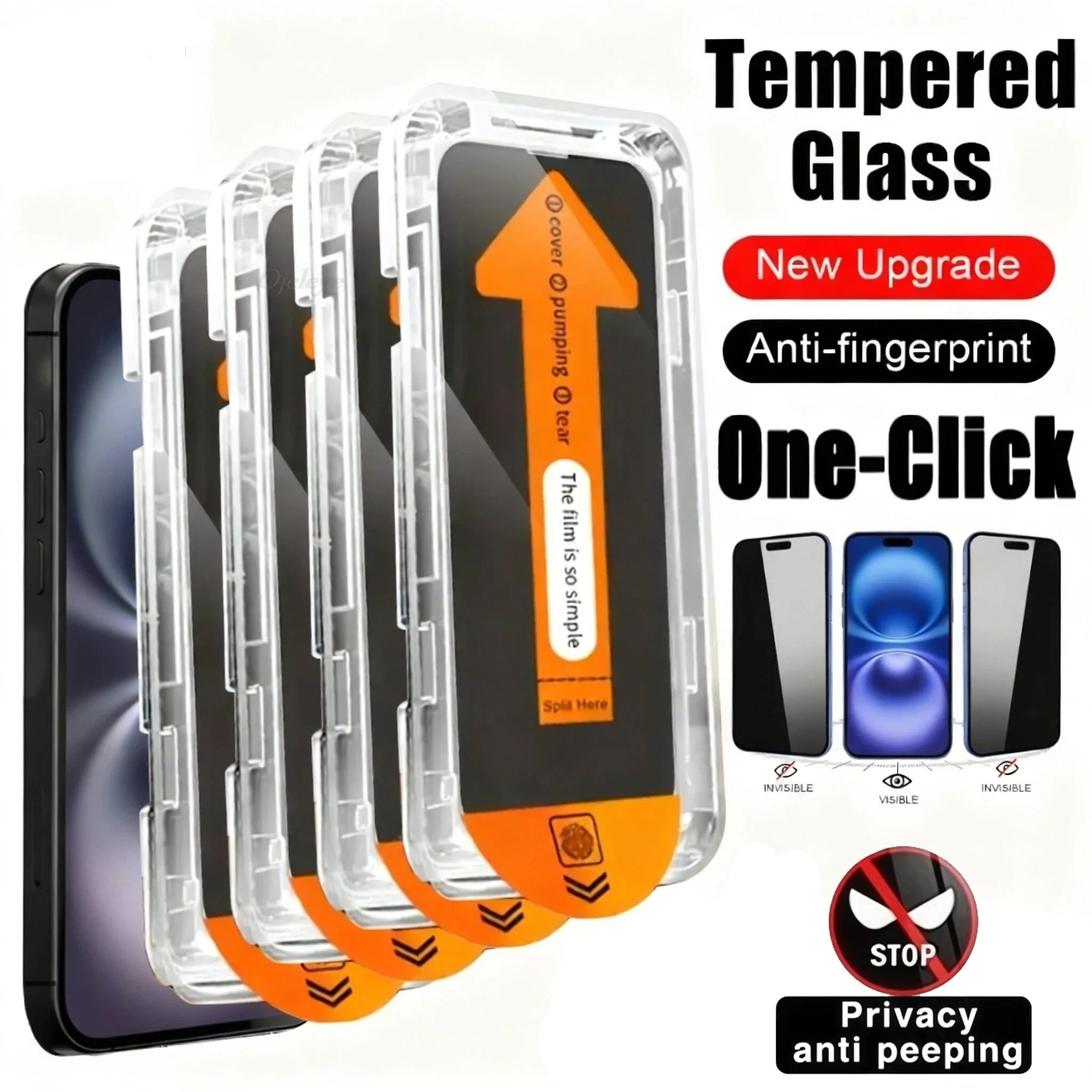 5PCS Anti Peep Screen Protector For Huawei P50 P60 Art Pura 90 Pro Max 80 70 Ultra P30 P40 Pro Plus Privacy Tempered Glass Film
5PCS Anti Peep Screen Protector For Huawei P50 P60 Art Pura 90 Pro Max 80 70 Ultra P30 P40 Pro Plus Privacy Tempered Glass Film