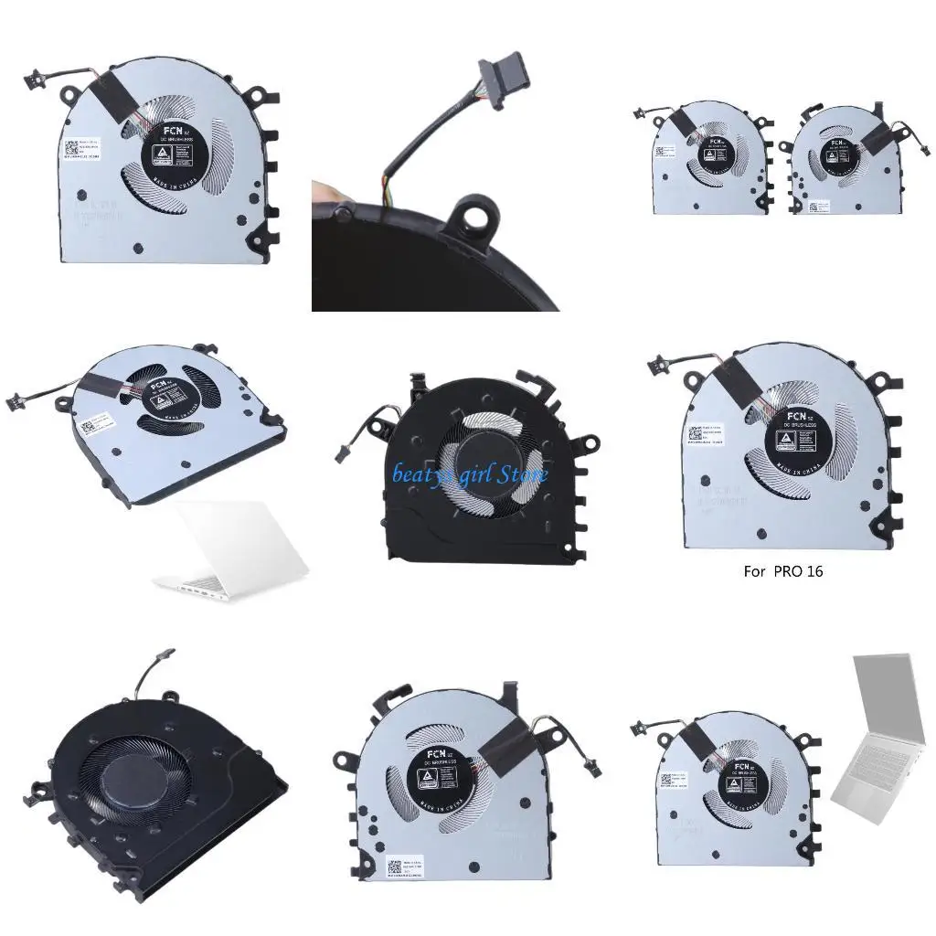 C7AB DC12V 1.0A CPU GPU Fan Notebook Cooling Fan for 16 Yoga 16S 12V 2021 Laptops
C7AB DC12V 1.0A CPU GPU Fan Notebook Cooling Fan for 16 Yoga 16S 12V 2021 Laptops