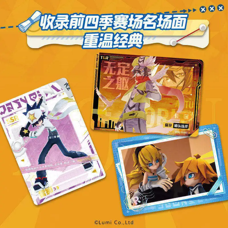 Authentic AOTU World Premium Shiny Cards "Glory Showdown Vol.9" Collector's Edition & Deluxe Edition Peripheral Cards Gift
Authentic AOTU World Premium Shiny Cards "Glory Showdown Vol.9" Collector's Edition & Deluxe Edition Peripheral Cards Gift