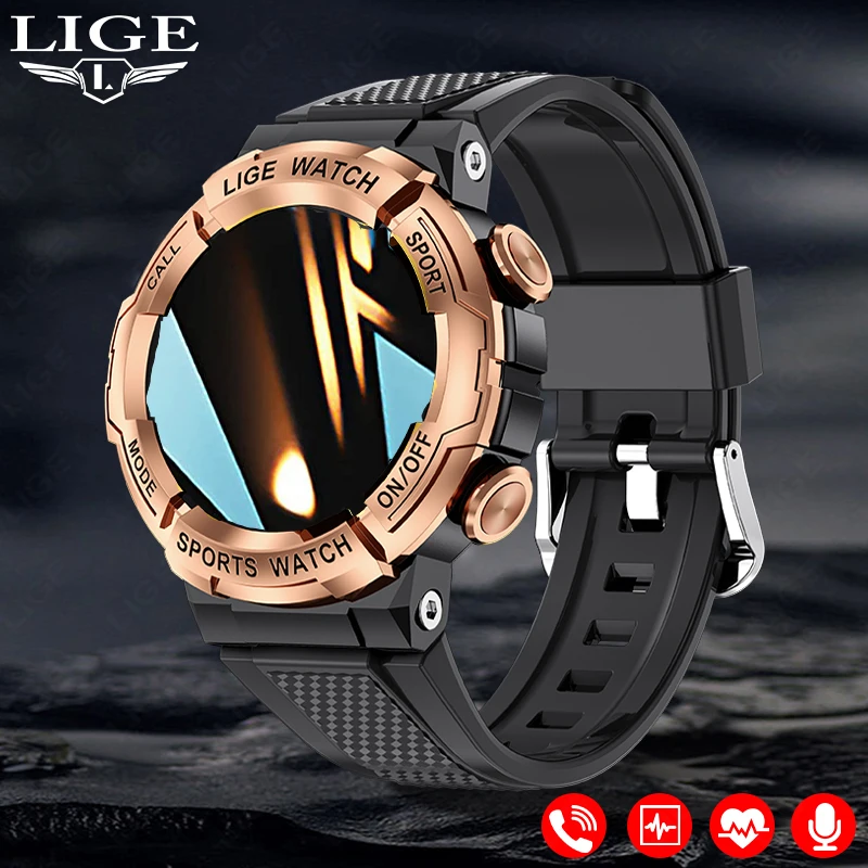LIGE Smart Watch Man Outdoor Sports AI Voice Bracelet Bluetooth Call Heart Rate Tracker For Android IOS ECG Smartwatch Gift 2026
LIGE Smart Watch Man Outdoor Sports AI Voice Bracelet Bluetooth Call Heart Rate Tracker For Android IOS ECG Smartwatch Gift 2026