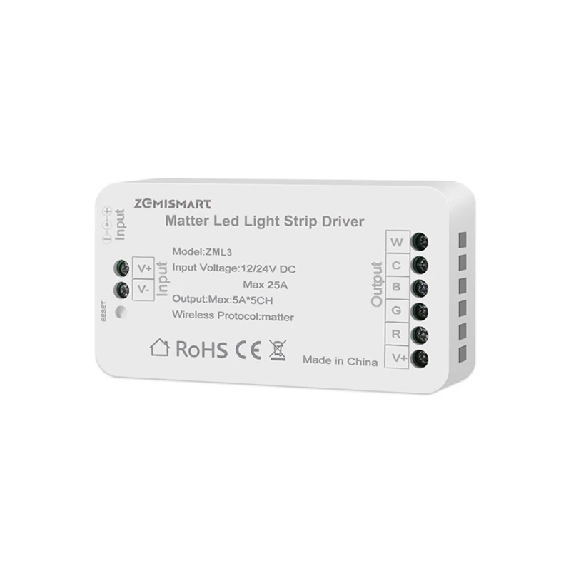 CJSD-Matter Wifi LED Strip Light Controller Controller LED Strip Bixb/Siri/For Google Home/For Alexa Control Support
CJSD-Matter Wifi LED Strip Light Controller Controller LED Strip Bixb/Siri/For Google Home/For Alexa Control Support