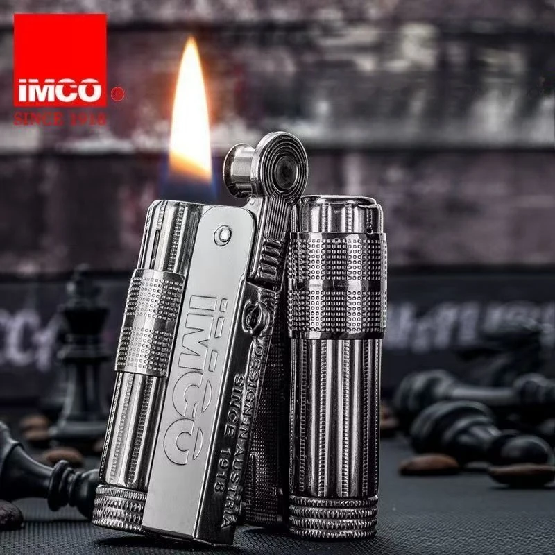 Оригинальная зажигалка IMCO, старая бензиновая кремневая зажигалка, ветрозащитная зажигалка из нержавеющей стали, бензиновая масляная зажигалка, надутые гаджеты с коробкой
Оригинальная зажигалка IMCO, старая бензиновая кремневая зажигалка, ветрозащитная зажигалка из нержавеющей стали, бензиновая масляная зажигалка, надутые гаджеты с коробкой