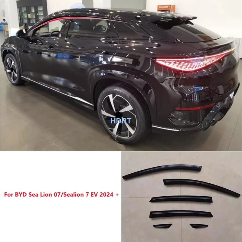 For BYD Sea Lion 07/Sealion 7 EV 2024 + Car Styling Accessories Window Visor Rain Sun Deflector Shelter Weather Shield Cover
For BYD Sea Lion 07/Sealion 7 EV 2024 + Car Styling Accessories Window Visor Rain Sun Deflector Shelter Weather Shield Cover