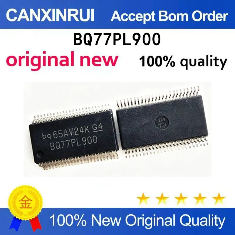 (5-100 PCS) Brand new original BQ77PL900DLR BQ77PL900 packaged SSOP-48 battery management chip IC
(5-100 PCS) Brand new original BQ77PL900DLR BQ77PL900 packaged SSOP-48 battery management chip IC
