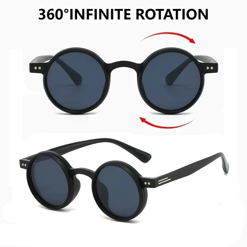360°Adjustable Zoom Round Frame Sunglasses for Men's Outdoor UV Protection Sunglasses for Men and Women
360°Adjustable Zoom Round Frame Sunglasses for Men's Outdoor UV Protection Sunglasses for Men and Women
