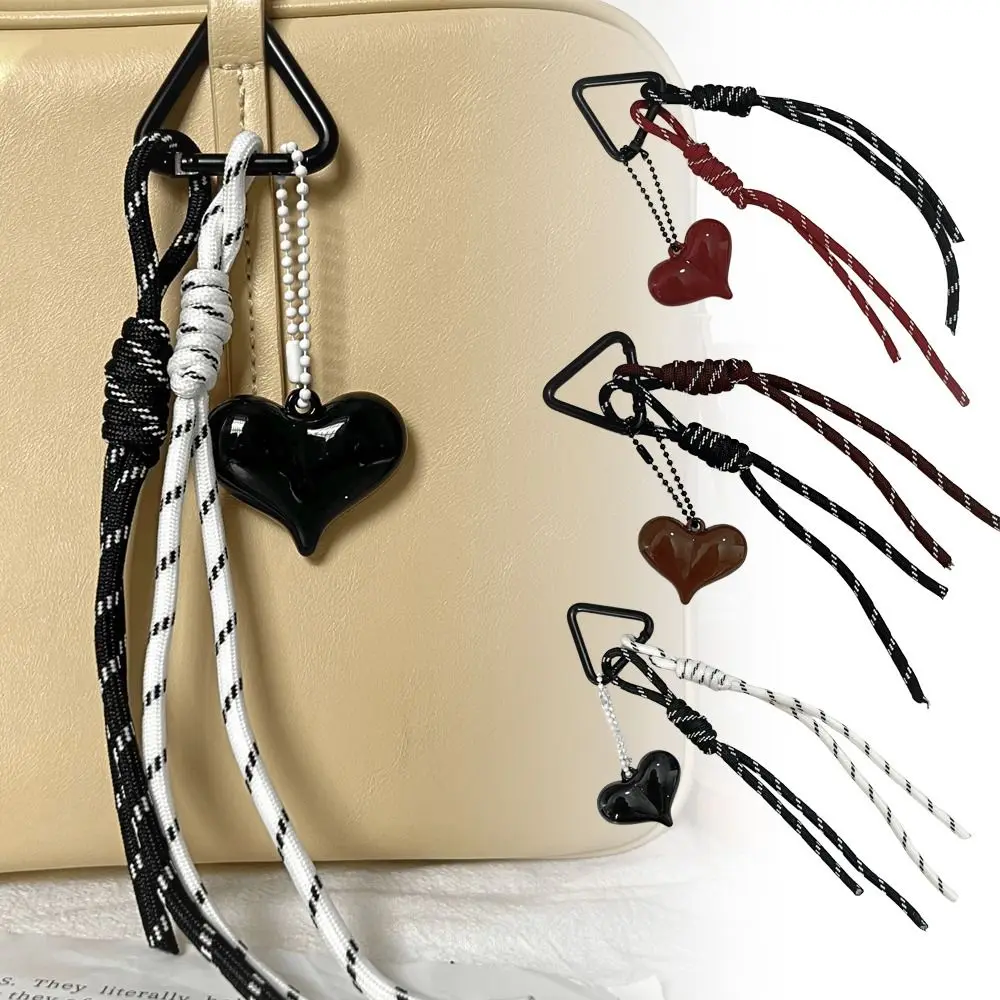 Fashion Maillard Ankela Red Keychain Creative Handmade Love Heart Pendant Cute Bag Pendant Keychain Bag Accessories
Fashion Maillard Ankela Red Keychain Creative Handmade Love Heart Pendant Cute Bag Pendant Keychain Bag Accessories