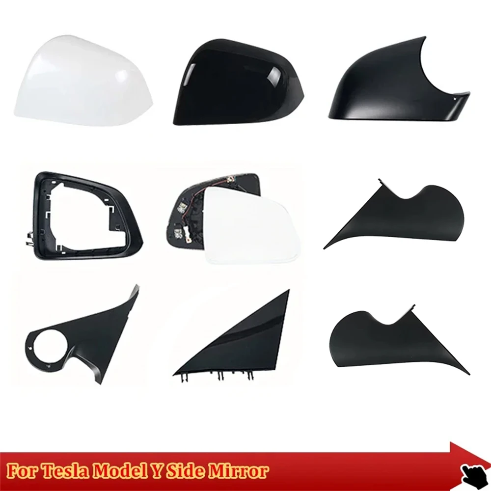 For Tesla Model Y 2017-2023 Side Rearview Mirror Lower Base Black Exterior Door Mirror Holder Lower Shell Frame Bottom Cover
For Tesla Model Y 2017-2023 Side Rearview Mirror Lower Base Black Exterior Door Mirror Holder Lower Shell Frame Bottom Cover