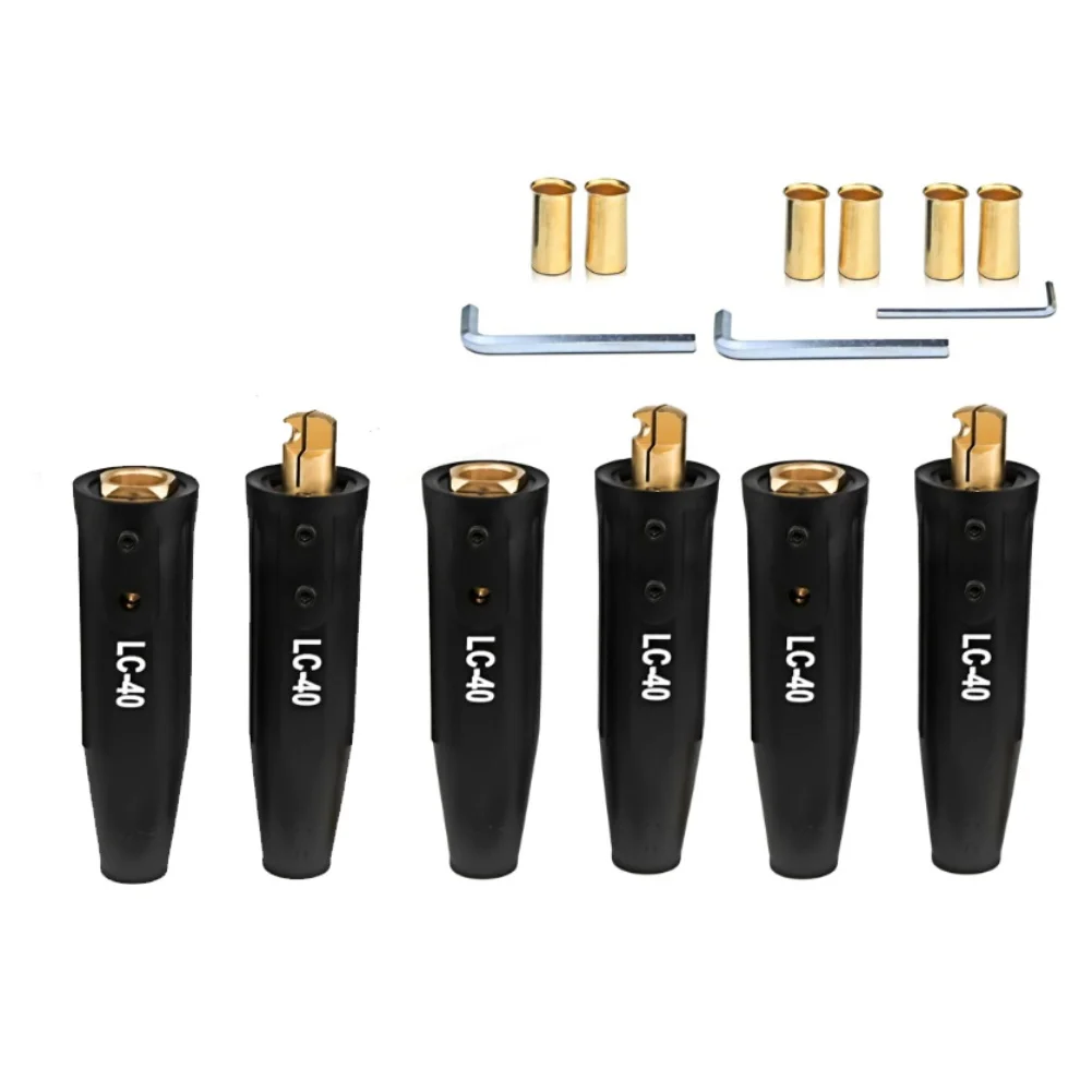 Brass Welding Connectors LC40 for Welding Cables Supporting High Current Loads and Designed for Tough Welding Environments
Brass Welding Connectors LC40 for Welding Cables Supporting High Current Loads and Designed for Tough Welding Environments