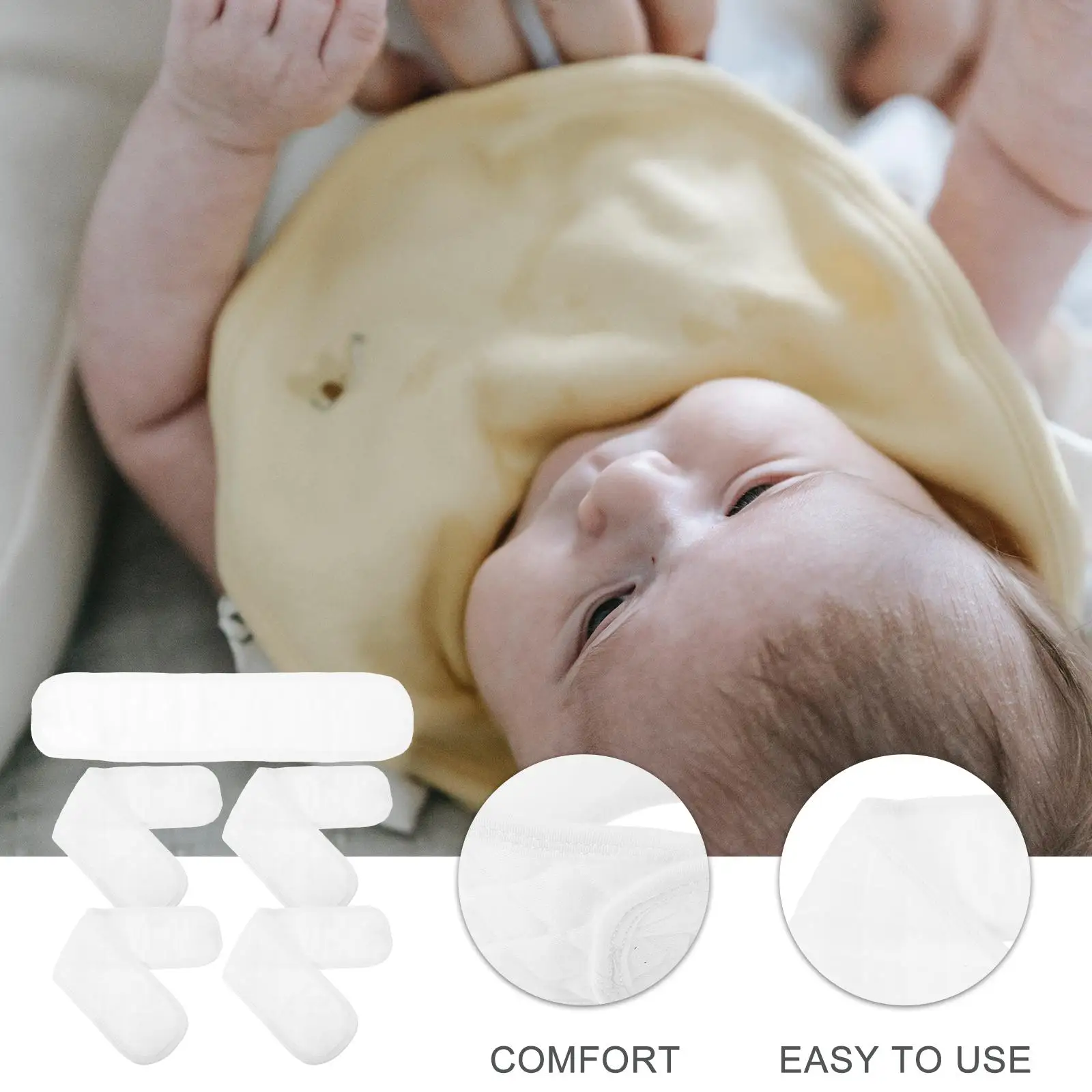 5pcs Cotton Navel Belts Belly Protective Bands Infant Protective Belts Newborn Diaper Changing Sleeping
5pcs Cotton Navel Belts Belly Protective Bands Infant Protective Belts Newborn Diaper Changing Sleeping