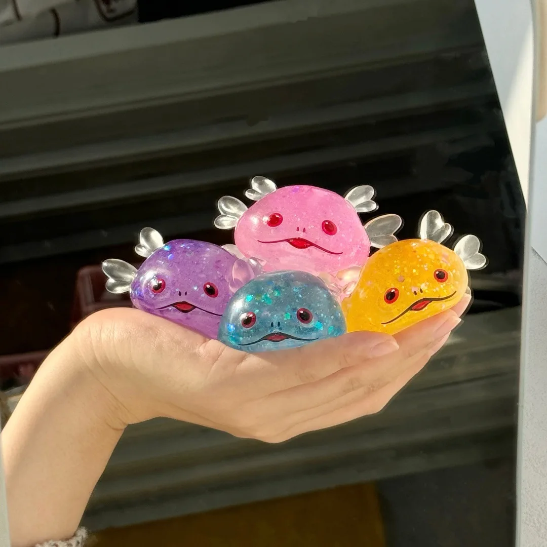 Generic Axolotl Malleable Squishy Toy Pink Transparent Stress And Anxiety Relief Fidget Squeeze Toy Sensory Gift For Kids Adults
Generic Axolotl Malleable Squishy Toy Pink Transparent Stress And Anxiety Relief Fidget Squeeze Toy Sensory Gift For Kids Adults