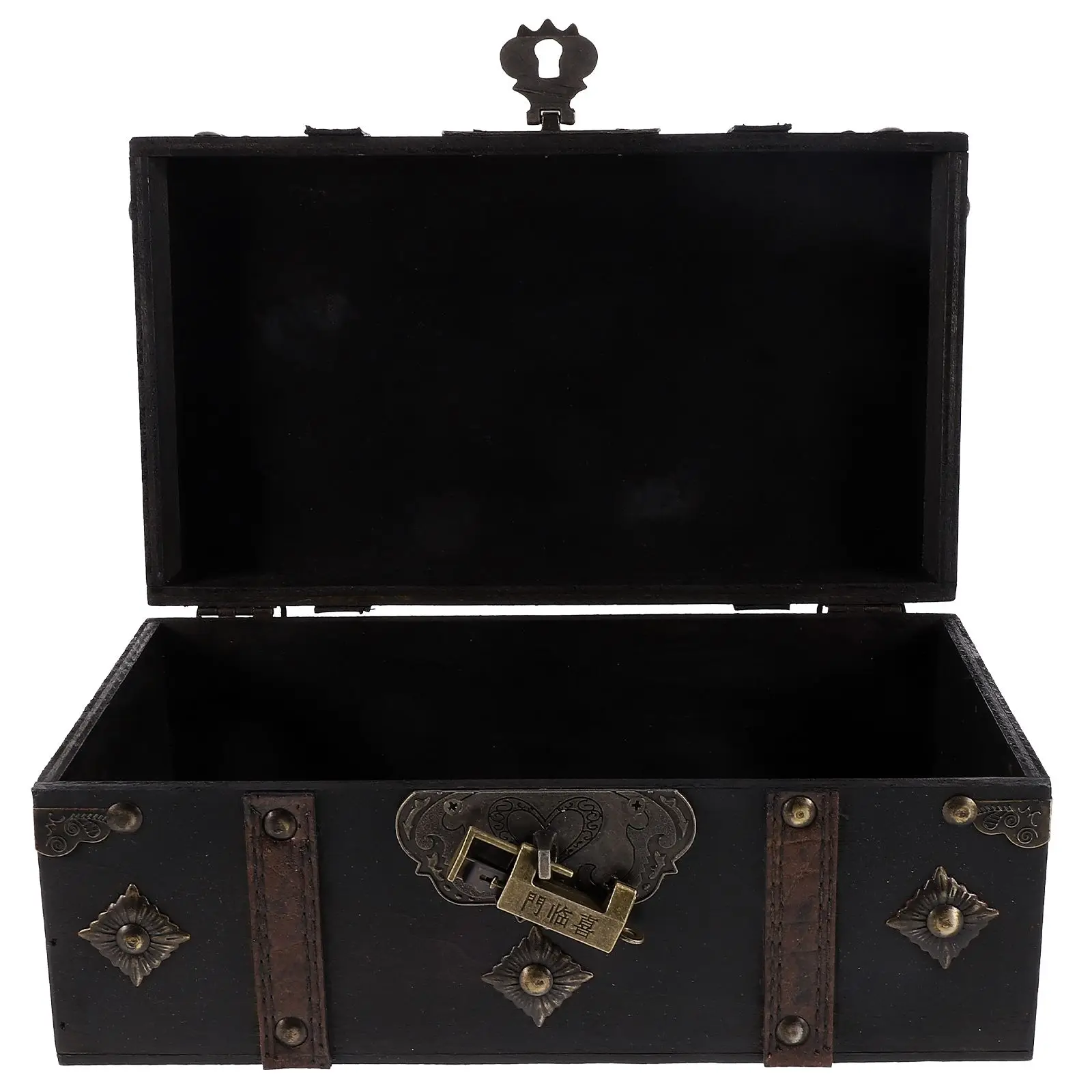 Retro Wooden Storage Box with Lock Grey Finish Jewelry Organizer for Earrings Rings Documents Keepsake Box Decorative Trinket
Retro Wooden Storage Box with Lock Grey Finish Jewelry Organizer for Earrings Rings Documents Keepsake Box Decorative Trinket