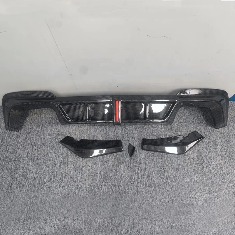 Carbon Fiber Rear Diffuser Bumper Lip Spoiler for F97 X
Carbon Fiber Rear Diffuser Bumper Lip Spoiler for F97 X