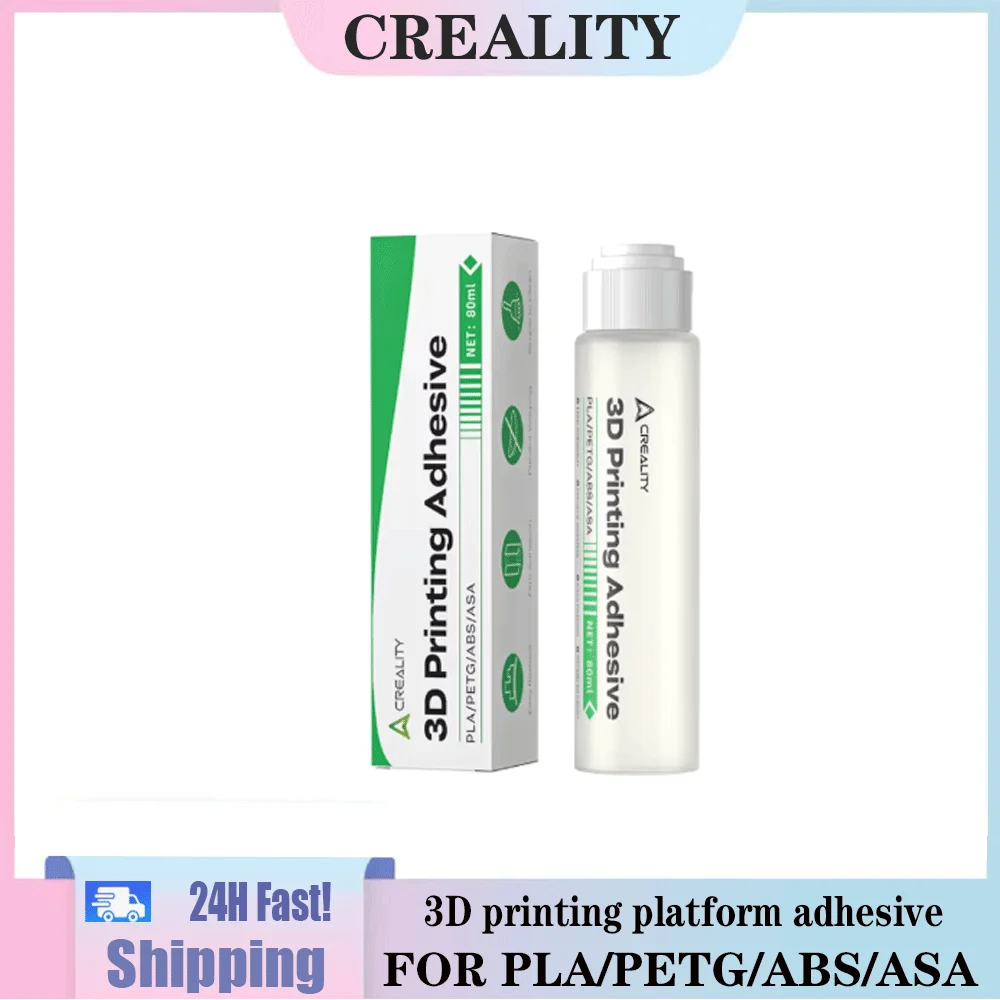 Creality 3D printing platform adhesive application with strong adhesion and anti curling edges, easy to remove and clean
Creality 3D printing platform adhesive application with strong adhesion and anti curling edges, easy to remove and clean